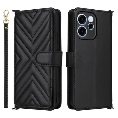 Multifunctional 6-Card Slots Leather Phone Case with Wrist Strap, For OPPO Reno15 A 5G / Reno15 F 5G, For OPPO Reno15 Pro Max 5G Global, For OPPO A6x 5G / 4G / A6 5G Global, For OPPO Reno15 Pro 5G Global, For OPPO Reno15 5G Global                      ...