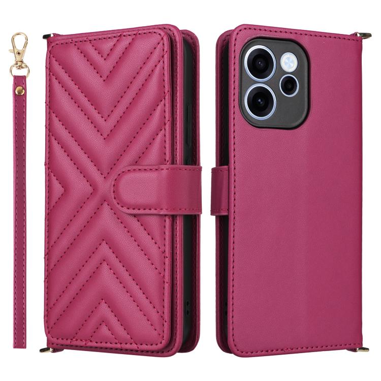 Multifunctional 6-Card Slots Leather Phone Case with Wrist Strap, For OPPO Reno15 A 5G / Reno15 F 5G, For OPPO Reno15 Pro Max 5G Global, For OPPO A6x 5G / 4G / A6 5G Global, For OPPO Reno15 Pro 5G Global, For OPPO Reno15 5G Global                      ...