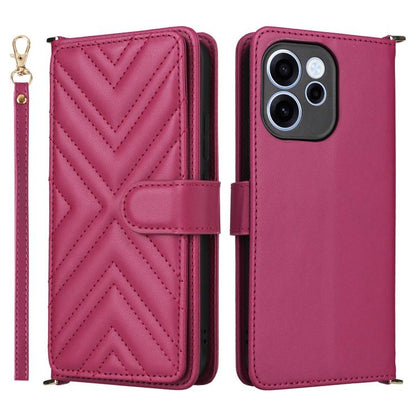 Multifunctional 6-Card Slots Leather Phone Case with Wrist Strap, For OPPO Reno15 A 5G / Reno15 F 5G, For OPPO Reno15 Pro Max 5G Global, For OPPO A6x 5G / 4G / A6 5G Global, For OPPO Reno15 Pro 5G Global, For OPPO Reno15 5G Global                      ...