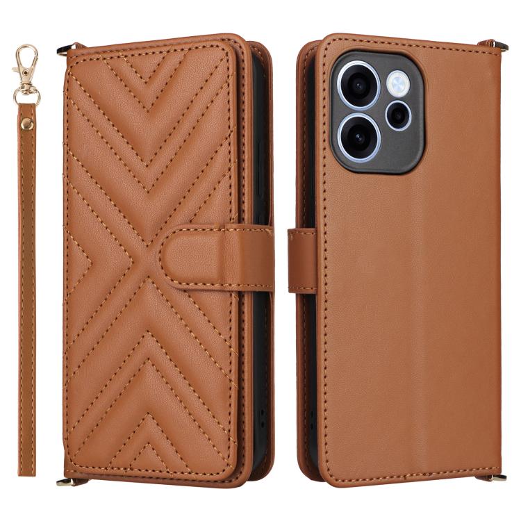 Multifunctional 6-Card Slots Leather Phone Case with Wrist Strap, For OPPO Reno15 A 5G / Reno15 F 5G, For OPPO Reno15 Pro Max 5G Global, For OPPO A6x 5G / 4G / A6 5G Global, For OPPO Reno15 Pro 5G Global, For OPPO Reno15 5G Global                      ...