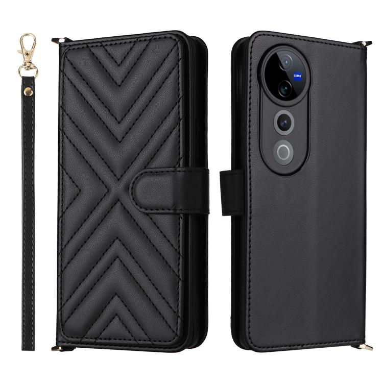 Multifunctional 6-Card Slots Leather Phone Case with Wrist Strap, For vivo X300 FE / S50 Pro mini, For vivo Y21 5G 2026 / Y05 4G, For vivo V70 FE 5G, For vivo V70 5G / V70 Elite 5G, For vivo Y31d 4G / Y500i 5G, For vivo X300 Ultra, For vivo Y31 5G / Y2...