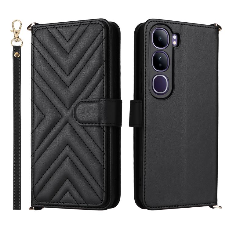 Multifunctional 6-Card Slots Leather Phone Case with Wrist Strap, For vivo X300 FE / S50 Pro mini, For vivo Y21 5G 2026 / Y05 4G, For vivo V70 FE 5G, For vivo V70 5G / V70 Elite 5G, For vivo Y31d 4G / Y500i 5G, For vivo X300 Ultra, For vivo Y31 5G / Y2...