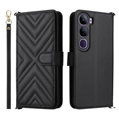 Multifunctional 6-Card Slots Leather Phone Case with Wrist Strap, For vivo X300 FE / S50 Pro mini, For vivo Y21 5G 2026 / Y05 4G, For vivo V70 FE 5G, For vivo V70 5G / V70 Elite 5G, For vivo Y31d 4G / Y500i 5G, For vivo X300 Ultra, For vivo Y31 5G / Y2...