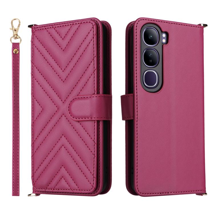Multifunctional 6-Card Slots Leather Phone Case with Wrist Strap, For vivo X300 FE / S50 Pro mini, For vivo Y21 5G 2026 / Y05 4G, For vivo V70 FE 5G, For vivo V70 5G / V70 Elite 5G, For vivo Y31d 4G / Y500i 5G, For vivo X300 Ultra, For vivo Y31 5G / Y2...