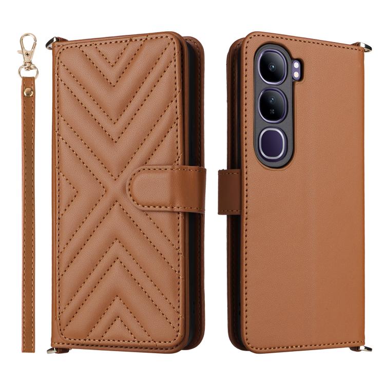 Multifunctional 6-Card Slots Leather Phone Case with Wrist Strap, For vivo X300 FE / S50 Pro mini, For vivo Y21 5G 2026 / Y05 4G, For vivo V70 FE 5G, For vivo V70 5G / V70 Elite 5G, For vivo Y31d 4G / Y500i 5G, For vivo X300 Ultra, For vivo Y31 5G / Y2...