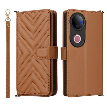 Multifunctional 6-Card Slots Leather Phone Case with Wrist Strap, For vivo X300 FE / S50 Pro mini, For vivo Y21 5G 2026 / Y05 4G, For vivo V70 FE 5G, For vivo V70 5G / V70 Elite 5G, For vivo Y31d 4G / Y500i 5G, For vivo X300 Ultra, For vivo Y31 5G / Y2...