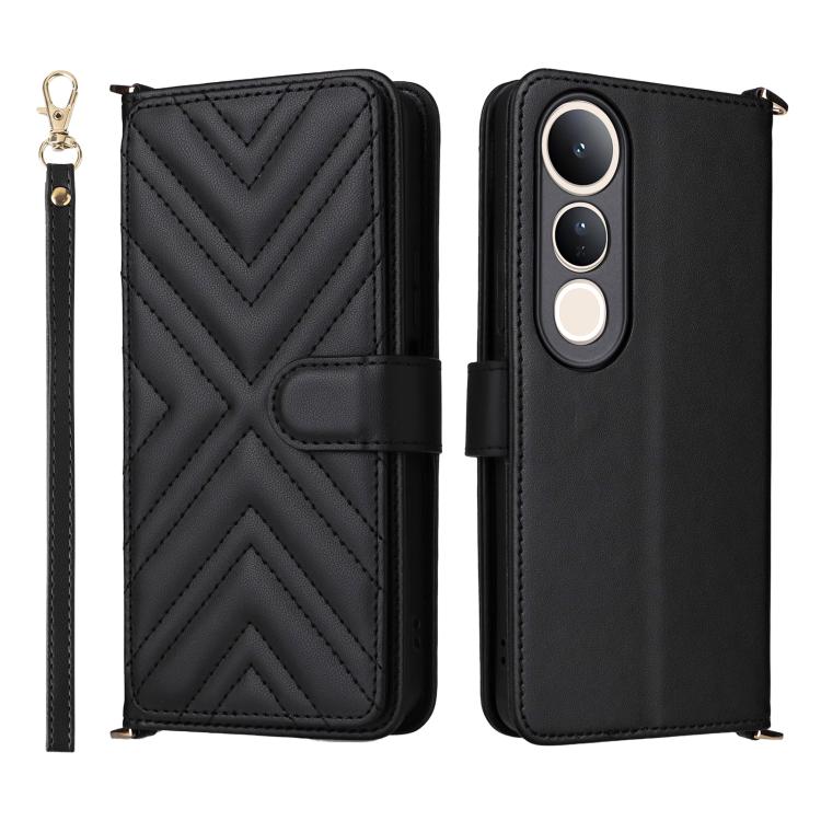 Multifunctional 6-Card Slots Leather Phone Case with Wrist Strap, For vivo X300 FE / S50 Pro mini, For vivo Y21 5G 2026 / Y05 4G, For vivo V70 FE 5G, For vivo V70 5G / V70 Elite 5G, For vivo Y31d 4G / Y500i 5G, For vivo X300 Ultra, For vivo Y31 5G / Y2...