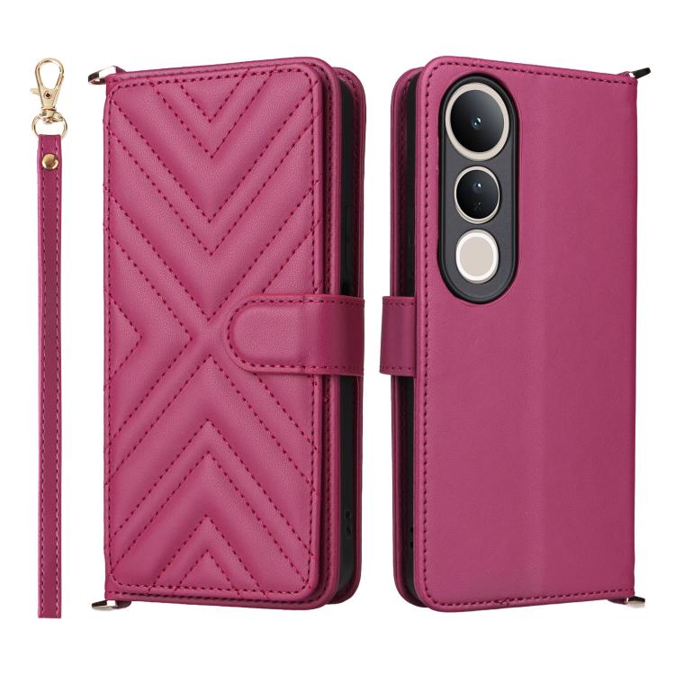 Multifunctional 6-Card Slots Leather Phone Case with Wrist Strap, For vivo X300 FE / S50 Pro mini, For vivo Y21 5G 2026 / Y05 4G, For vivo V70 FE 5G, For vivo V70 5G / V70 Elite 5G, For vivo Y31d 4G / Y500i 5G, For vivo X300 Ultra, For vivo Y31 5G / Y2...