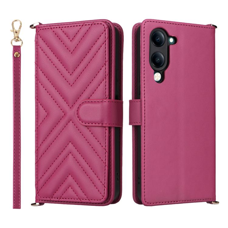 Multifunctional 6-Card Slots Leather Phone Case with Wrist Strap, For vivo X300 FE / S50 Pro mini, For vivo Y21 5G 2026 / Y05 4G, For vivo V70 FE 5G, For vivo V70 5G / V70 Elite 5G, For vivo Y31d 4G / Y500i 5G, For vivo X300 Ultra, For vivo Y31 5G / Y2...