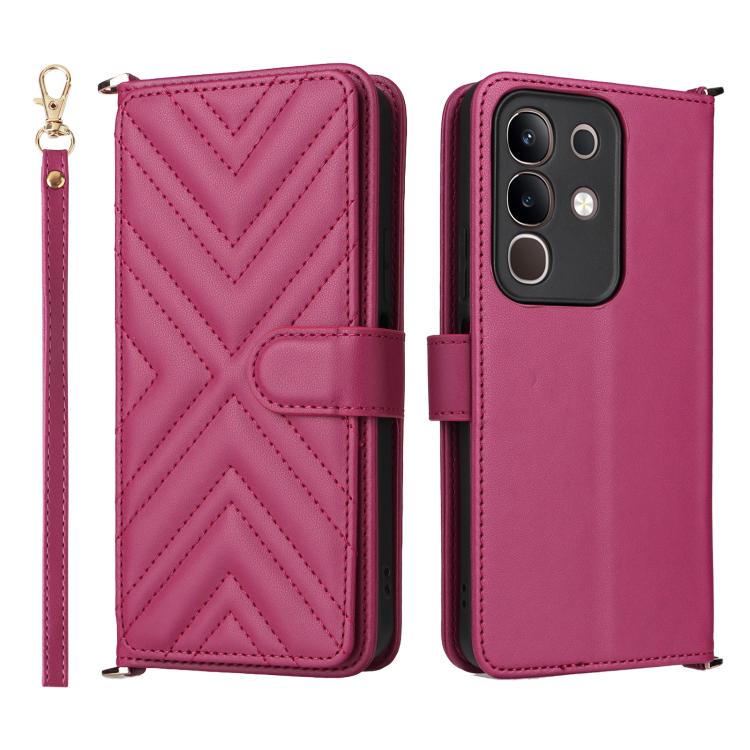 Multifunctional 6-Card Slots Leather Phone Case with Wrist Strap, For vivo X300 FE / S50 Pro mini, For vivo Y21 5G 2026 / Y05 4G, For vivo V70 FE 5G, For vivo V70 5G / V70 Elite 5G, For vivo Y31d 4G / Y500i 5G, For vivo X300 Ultra, For vivo Y31 5G / Y2...