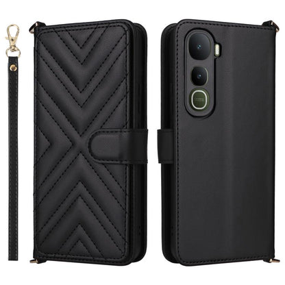 Multifunctional 6-Card Slots Leather Phone Case with Wrist Strap, For vivo X300 FE / S50 Pro mini, For vivo Y21 5G 2026 / Y05 4G, For vivo V70 FE 5G, For vivo V70 5G / V70 Elite 5G, For vivo Y31d 4G / Y500i 5G, For vivo X300 Ultra, For vivo Y31 5G / Y2...