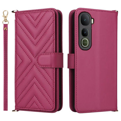 Multifunctional 6-Card Slots Leather Phone Case with Wrist Strap, For vivo X300 FE / S50 Pro mini, For vivo Y21 5G 2026 / Y05 4G, For vivo V70 FE 5G, For vivo V70 5G / V70 Elite 5G, For vivo Y31d 4G / Y500i 5G, For vivo X300 Ultra, For vivo Y31 5G / Y2...