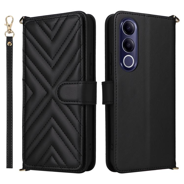 Multifunctional 6-Card Slots Leather Phone Case with Wrist Strap, For vivo X300 FE / S50 Pro mini, For vivo Y21 5G 2026 / Y05 4G, For vivo V70 FE 5G, For vivo V70 5G / V70 Elite 5G, For vivo Y31d 4G / Y500i 5G, For vivo X300 Ultra, For vivo Y31 5G / Y2...