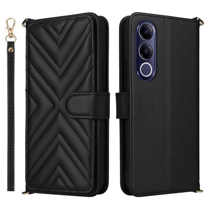 Multifunctional 6-Card Slots Leather Phone Case with Wrist Strap, For vivo X300 FE / S50 Pro mini, For vivo Y21 5G 2026 / Y05 4G, For vivo V70 FE 5G, For vivo V70 5G / V70 Elite 5G, For vivo Y31d 4G / Y500i 5G, For vivo X300 Ultra, For vivo Y31 5G / Y2...