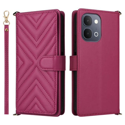 Multifunctional 6-Card Slots Leather Phone Case with Wrist Strap, For vivo X300 FE / S50 Pro mini, For vivo Y21 5G 2026 / Y05 4G, For vivo V70 FE 5G, For vivo V70 5G / V70 Elite 5G, For vivo Y31d 4G / Y500i 5G, For vivo X300 Ultra, For vivo Y31 5G / Y2...