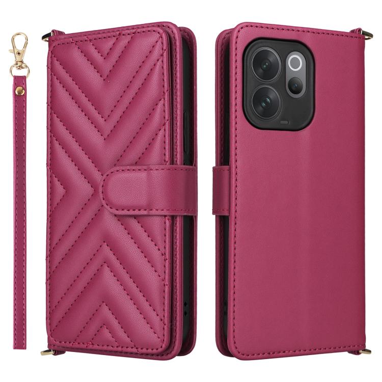 Multifunctional 6-Card Slots Leather Phone Case with Wrist Strap, For vivo X300 FE / S50 Pro mini, For vivo Y21 5G 2026 / Y05 4G, For vivo V70 FE 5G, For vivo V70 5G / V70 Elite 5G, For vivo Y31d 4G / Y500i 5G, For vivo X300 Ultra, For vivo Y31 5G / Y2...