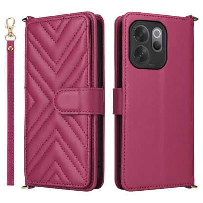 Multifunctional 6-Card Slots Leather Phone Case with Wrist Strap, For vivo X300 FE / S50 Pro mini, For vivo Y21 5G 2026 / Y05 4G, For vivo V70 FE 5G, For vivo V70 5G / V70 Elite 5G, For vivo Y31d 4G / Y500i 5G, For vivo X300 Ultra, For vivo Y31 5G / Y2...