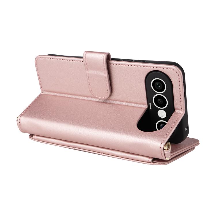 Multifunctional 6-Card Slots Leather Phone Case with Wrist Strap, For vivo X300 FE / S50 Pro mini, For vivo Y21 5G 2026 / Y05 4G, For vivo V70 FE 5G, For vivo V70 5G / V70 Elite 5G, For vivo Y31d 4G / Y500i 5G, For vivo X300 Ultra, For vivo Y31 5G / Y2...
