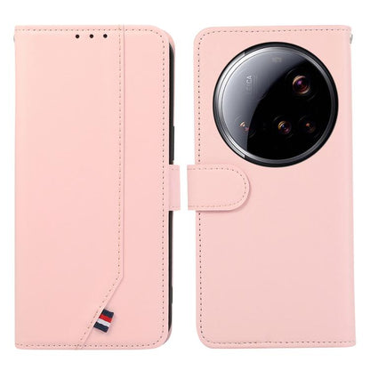 ABEEL Delicate Texture Splicing RFID Leather Phone Case, For Xiaomi 17T Pro 5G, For Xiaomi 17T 5G, For Redmi Turbo 5 Max / Poco X8 Pro Max, For Redmi Turbo 5 5G / Poco X8 Pro 5G, For Xiaomi Poco F8 Ultra 5G, For Xiaomi 17 Pro Max, For Xiaomi 17 Pro    ...
