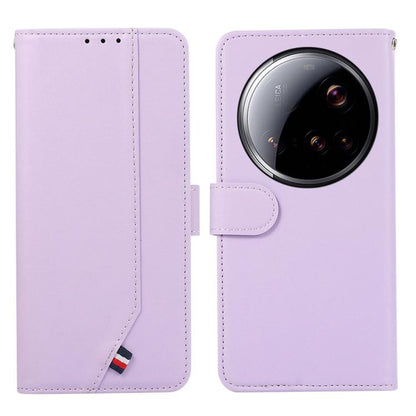 ABEEL Delicate Texture Splicing RFID Leather Phone Case, For Xiaomi 17T Pro 5G, For Xiaomi 17T 5G, For Redmi Turbo 5 Max / Poco X8 Pro Max, For Redmi Turbo 5 5G / Poco X8 Pro 5G, For Xiaomi Poco F8 Ultra 5G, For Xiaomi 17 Pro Max, For Xiaomi 17 Pro    ...