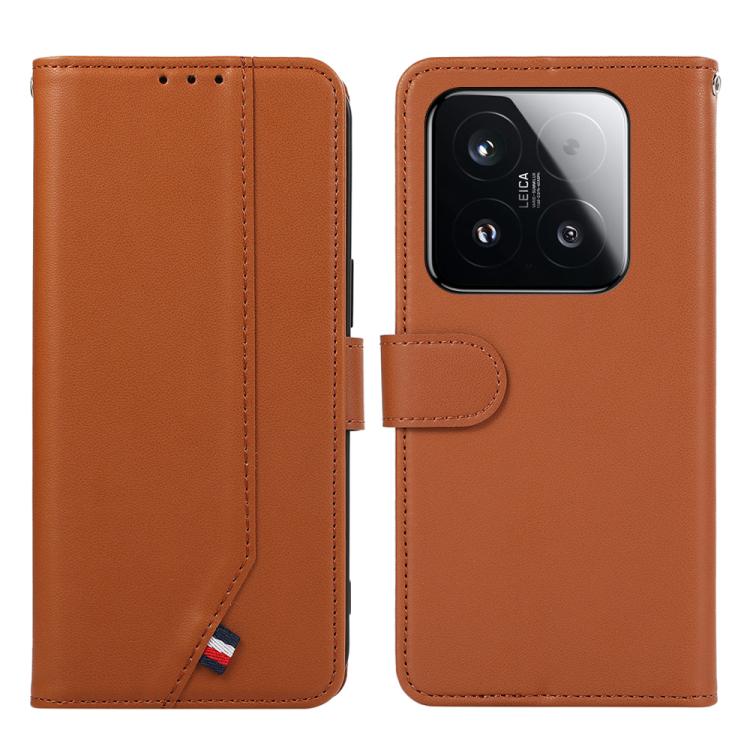 ABEEL Delicate Texture Splicing RFID Leather Phone Case, For Xiaomi 17T Pro 5G, For Xiaomi 17T 5G, For Redmi Turbo 5 Max / Poco X8 Pro Max, For Redmi Turbo 5 5G / Poco X8 Pro 5G, For Xiaomi Poco F8 Ultra 5G, For Xiaomi 17 Pro Max, For Xiaomi 17 Pro    ...