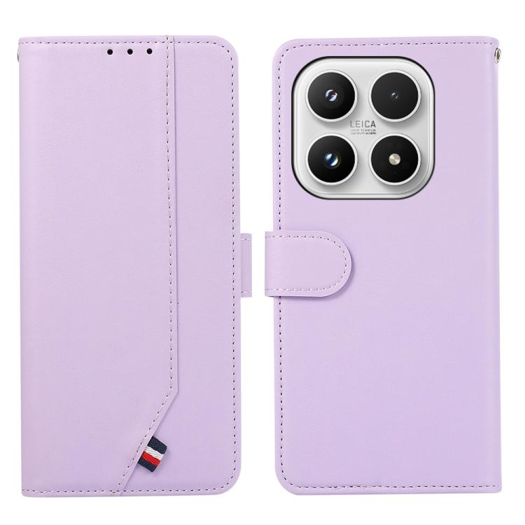 ABEEL Delicate Texture Splicing RFID Leather Phone Case, For Xiaomi 17T Pro 5G, For Xiaomi 17T 5G, For Redmi Turbo 5 Max / Poco X8 Pro Max, For Redmi Turbo 5 5G / Poco X8 Pro 5G, For Xiaomi Poco F8 Ultra 5G, For Xiaomi 17 Pro Max, For Xiaomi 17 Pro    ...