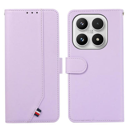 ABEEL Delicate Texture Splicing RFID Leather Phone Case, For Xiaomi 17T Pro 5G, For Xiaomi 17T 5G, For Redmi Turbo 5 Max / Poco X8 Pro Max, For Redmi Turbo 5 5G / Poco X8 Pro 5G, For Xiaomi Poco F8 Ultra 5G, For Xiaomi 17 Pro Max, For Xiaomi 17 Pro    ...