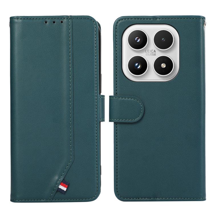 ABEEL Delicate Texture Splicing RFID Leather Phone Case, For Xiaomi 17T Pro 5G, For Xiaomi 17T 5G, For Redmi Turbo 5 Max / Poco X8 Pro Max, For Redmi Turbo 5 5G / Poco X8 Pro 5G, For Xiaomi Poco F8 Ultra 5G, For Xiaomi 17 Pro Max, For Xiaomi 17 Pro    ...