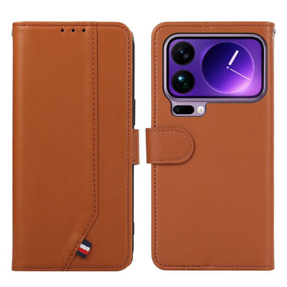 ABEEL Delicate Texture Splicing RFID Leather Phone Case, For Xiaomi 17T Pro 5G, For Xiaomi 17T 5G, For Redmi Turbo 5 Max / Poco X8 Pro Max, For Redmi Turbo 5 5G / Poco X8 Pro 5G, For Xiaomi Poco F8 Ultra 5G, For Xiaomi 17 Pro Max, For Xiaomi 17 Pro    ...