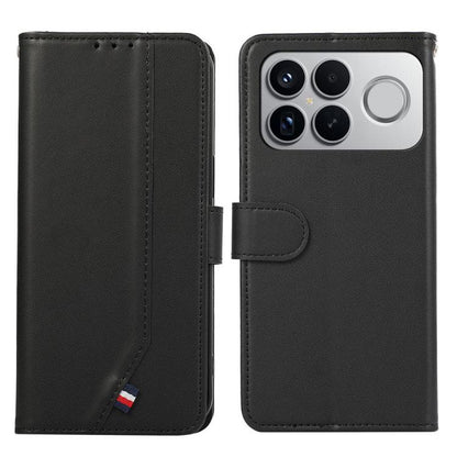 ABEEL Delicate Texture Splicing RFID Leather Phone Case, For Xiaomi 17T Pro 5G, For Xiaomi 17T 5G, For Redmi Turbo 5 Max / Poco X8 Pro Max, For Redmi Turbo 5 5G / Poco X8 Pro 5G, For Xiaomi Poco F8 Ultra 5G, For Xiaomi 17 Pro Max, For Xiaomi 17 Pro    ...