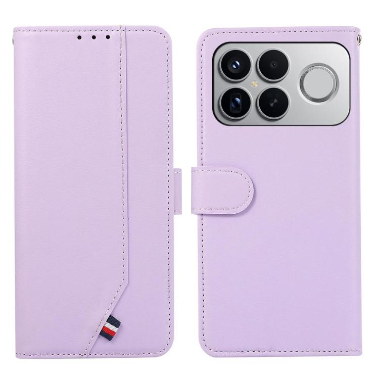 ABEEL Delicate Texture Splicing RFID Leather Phone Case, For Xiaomi 17T Pro 5G, For Xiaomi 17T 5G, For Redmi Turbo 5 Max / Poco X8 Pro Max, For Redmi Turbo 5 5G / Poco X8 Pro 5G, For Xiaomi Poco F8 Ultra 5G, For Xiaomi 17 Pro Max, For Xiaomi 17 Pro    ...