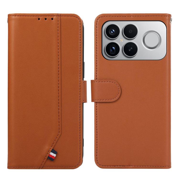 ABEEL Delicate Texture Splicing RFID Leather Phone Case, For Xiaomi 17T Pro 5G, For Xiaomi 17T 5G, For Redmi Turbo 5 Max / Poco X8 Pro Max, For Redmi Turbo 5 5G / Poco X8 Pro 5G, For Xiaomi Poco F8 Ultra 5G, For Xiaomi 17 Pro Max, For Xiaomi 17 Pro    ...