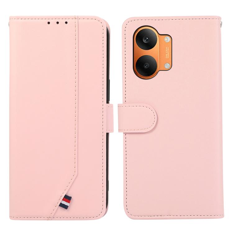 ABEEL Delicate Texture Splicing RFID Leather Phone Case, For Xiaomi 17T Pro 5G, For Xiaomi 17T 5G, For Redmi Turbo 5 Max / Poco X8 Pro Max, For Redmi Turbo 5 5G / Poco X8 Pro 5G, For Xiaomi Poco F8 Ultra 5G, For Xiaomi 17 Pro Max, For Xiaomi 17 Pro    ...