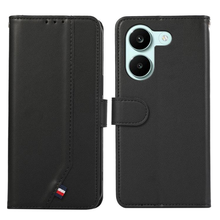 ABEEL Delicate Texture Splicing RFID Leather Phone Case, For Xiaomi 17T Pro 5G, For Xiaomi 17T 5G, For Redmi Turbo 5 Max / Poco X8 Pro Max, For Redmi Turbo 5 5G / Poco X8 Pro 5G, For Xiaomi Poco F8 Ultra 5G, For Xiaomi 17 Pro Max, For Xiaomi 17 Pro    ...