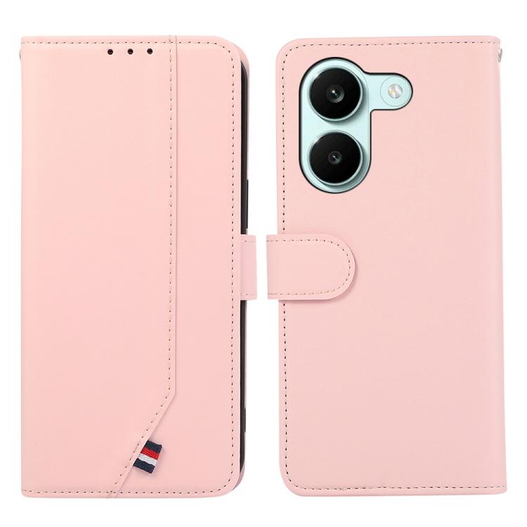 ABEEL Delicate Texture Splicing RFID Leather Phone Case, For Xiaomi 17T Pro 5G, For Xiaomi 17T 5G, For Redmi Turbo 5 Max / Poco X8 Pro Max, For Redmi Turbo 5 5G / Poco X8 Pro 5G, For Xiaomi Poco F8 Ultra 5G, For Xiaomi 17 Pro Max, For Xiaomi 17 Pro    ...