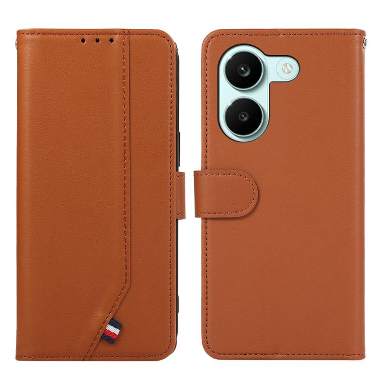 ABEEL Delicate Texture Splicing RFID Leather Phone Case, For Xiaomi 17T Pro 5G, For Xiaomi 17T 5G, For Redmi Turbo 5 Max / Poco X8 Pro Max, For Redmi Turbo 5 5G / Poco X8 Pro 5G, For Xiaomi Poco F8 Ultra 5G, For Xiaomi 17 Pro Max, For Xiaomi 17 Pro    ...