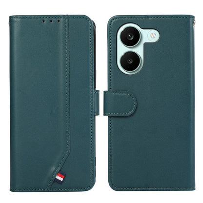 ABEEL Delicate Texture Splicing RFID Leather Phone Case, For Xiaomi 17T Pro 5G, For Xiaomi 17T 5G, For Redmi Turbo 5 Max / Poco X8 Pro Max, For Redmi Turbo 5 5G / Poco X8 Pro 5G, For Xiaomi Poco F8 Ultra 5G, For Xiaomi 17 Pro Max, For Xiaomi 17 Pro    ...