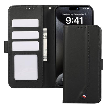 ABEEL Delicate Texture Splicing RFID Leather Phone Case, For Xiaomi 17T Pro 5G, For Xiaomi 17T 5G, For Redmi Turbo 5 Max / Poco X8 Pro Max, For Redmi Turbo 5 5G / Poco X8 Pro 5G, For Xiaomi Poco F8 Ultra 5G, For Xiaomi 17 Pro Max, For Xiaomi 17 Pro    ...