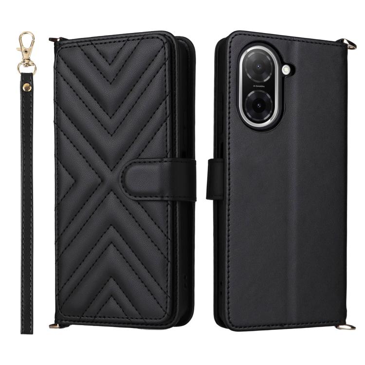 Multifunctional 6-Card Slots Leather Phone Case with Wrist Strap, For Redmi 17 5G / 4G Global 170mm / Poco M8x, For Redmi Note 17 5G / 4G Global / 5G India 169.7mm, For Redmi Note 17 Pro+ 5G Global 163.4mm, For Redmi A7 Pro 171mm / Poco C85x 5G        ...