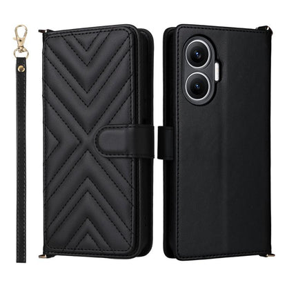 Multifunctional 6-Card Slots Leather Phone Case with Wrist Strap, For Redmi 17 5G / 4G Global 170mm / Poco M8x, For Redmi Note 17 5G / 4G Global / 5G India 169.7mm, For Redmi Note 17 Pro+ 5G Global 163.4mm, For Redmi A7 Pro 171mm / Poco C85x 5G        ...