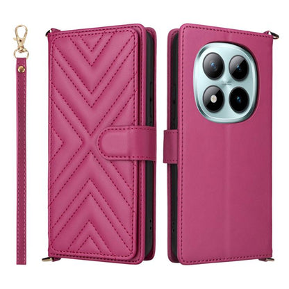 Multifunctional 6-Card Slots Leather Phone Case with Wrist Strap, For Redmi 17 5G / 4G Global 170mm / Poco M8x, For Redmi Note 17 5G / 4G Global / 5G India 169.7mm, For Redmi Note 17 Pro+ 5G Global 163.4mm, For Redmi A7 Pro 171mm / Poco C85x 5G        ...