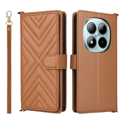 Multifunctional 6-Card Slots Leather Phone Case with Wrist Strap, For Redmi 17 5G / 4G Global 170mm / Poco M8x, For Redmi Note 17 5G / 4G Global / 5G India 169.7mm, For Redmi Note 17 Pro+ 5G Global 163.4mm, For Redmi A7 Pro 171mm / Poco C85x 5G        ...