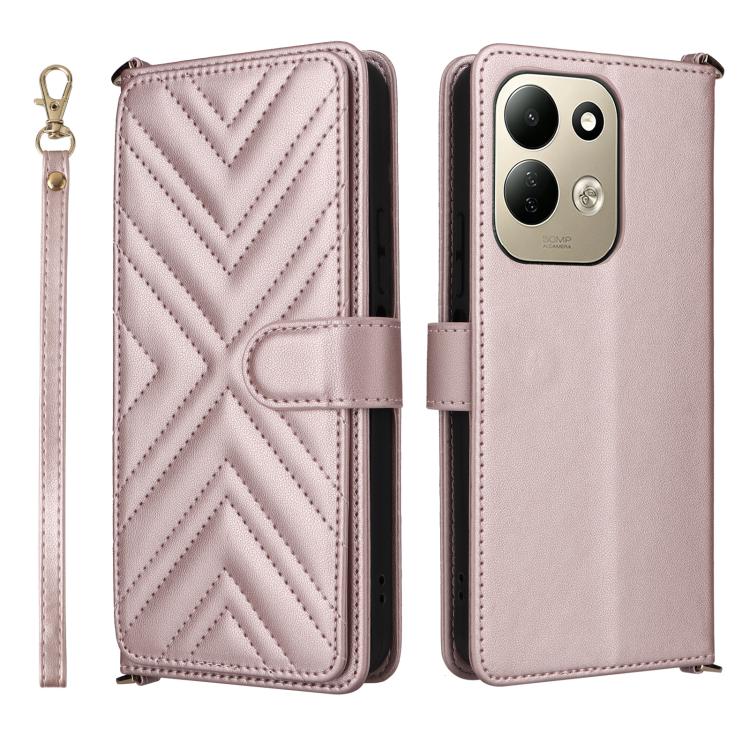 Multifunctional 6-Card Slots Leather Phone Case with Wrist Strap, For Redmi 17 5G / 4G Global 170mm / Poco M8x, For Redmi Note 17 5G / 4G Global / 5G India 169.7mm, For Redmi Note 17 Pro+ 5G Global 163.4mm, For Redmi A7 Pro 171mm / Poco C85x 5G        ...