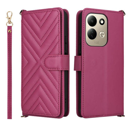 Multifunctional 6-Card Slots Leather Phone Case with Wrist Strap, For Redmi 17 5G / 4G Global 170mm / Poco M8x, For Redmi Note 17 5G / 4G Global / 5G India 169.7mm, For Redmi Note 17 Pro+ 5G Global 163.4mm, For Redmi A7 Pro 171mm / Poco C85x 5G        ...