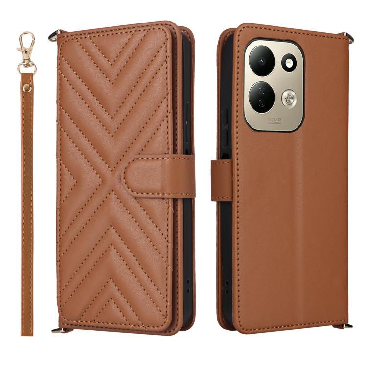Multifunctional 6-Card Slots Leather Phone Case with Wrist Strap, For Redmi 17 5G / 4G Global 170mm / Poco M8x, For Redmi Note 17 5G / 4G Global / 5G India 169.7mm, For Redmi Note 17 Pro+ 5G Global 163.4mm, For Redmi A7 Pro 171mm / Poco C85x 5G        ...