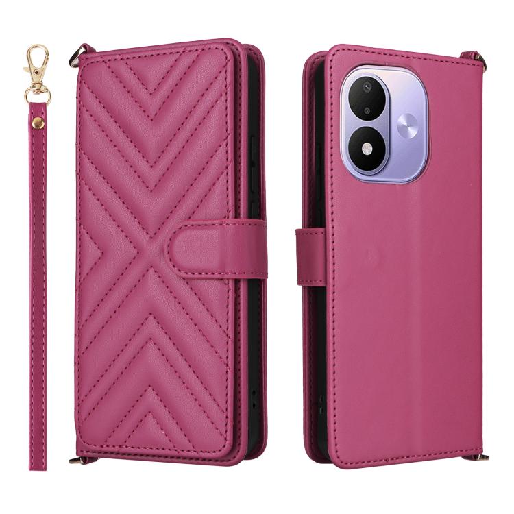 Multifunctional 6-Card Slots Leather Phone Case with Wrist Strap, For Redmi 17 5G / 4G Global 170mm / Poco M8x, For Redmi Note 17 5G / 4G Global / 5G India 169.7mm, For Redmi Note 17 Pro+ 5G Global 163.4mm, For Redmi A7 Pro 171mm / Poco C85x 5G        ...