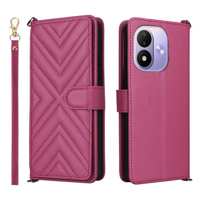 Multifunctional 6-Card Slots Leather Phone Case with Wrist Strap, For Redmi 17 5G / 4G Global 170mm / Poco M8x, For Redmi Note 17 5G / 4G Global / 5G India 169.7mm, For Redmi Note 17 Pro+ 5G Global 163.4mm, For Redmi A7 Pro 171mm / Poco C85x 5G        ...