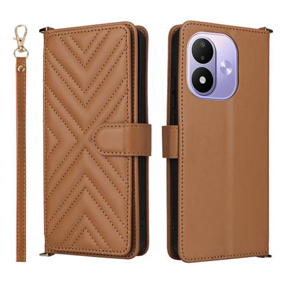 Multifunctional 6-Card Slots Leather Phone Case with Wrist Strap, For Redmi 17 5G / 4G Global 170mm / Poco M8x, For Redmi Note 17 5G / 4G Global / 5G India 169.7mm, For Redmi Note 17 Pro+ 5G Global 163.4mm, For Redmi A7 Pro 171mm / Poco C85x 5G        ...