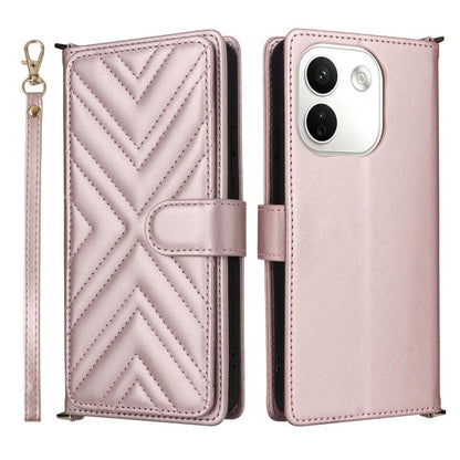 Multifunctional 6-Card Slots Leather Phone Case with Wrist Strap, For Redmi 17 5G / 4G Global 170mm / Poco M8x, For Redmi Note 17 5G / 4G Global / 5G India 169.7mm, For Redmi Note 17 Pro+ 5G Global 163.4mm, For Redmi A7 Pro 171mm / Poco C85x 5G        ...