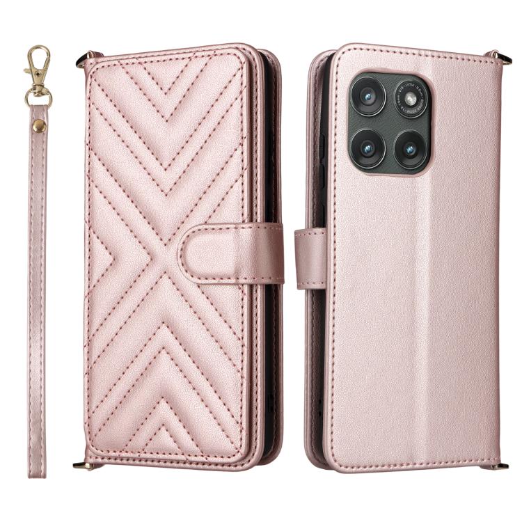 Multifunctional 6-Card Slots Leather Phone Case with Wrist Strap, For Motorola Moto G Max / G87 / G77 / G67 5G, For Motorola Moto X70 Air Pro 5G / Signature, For Motorola Moto G17 / G17 Power 4G, For Motorola Moto G67 Power / G57 Power                 ...
